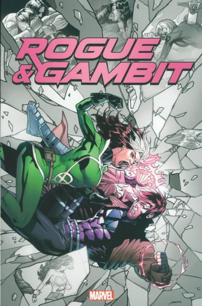 Rogue & Gambit - Feuer und Flamme (Variant-Cover Messe Leipzig 2019), Panini