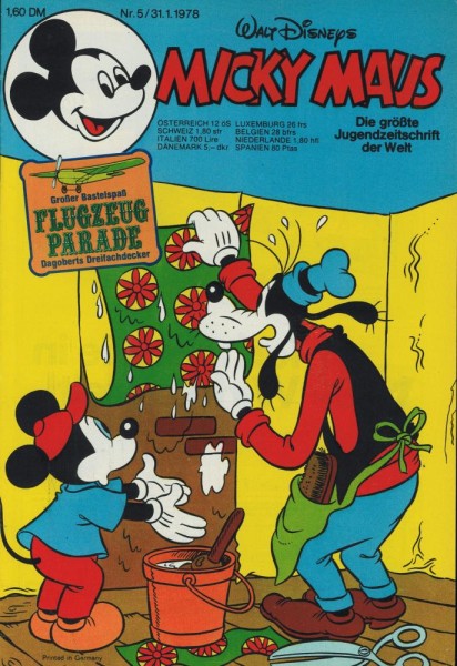 Micky Maus 1978/ 5 (Z0-1/1), Ehapa
