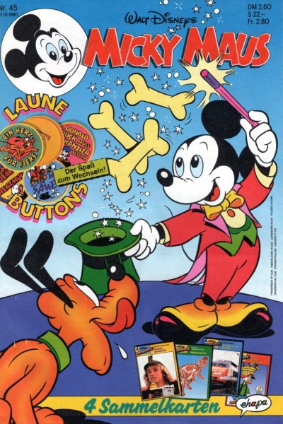 Micky Maus 1990/ 45 (Z0-1), Ehapa