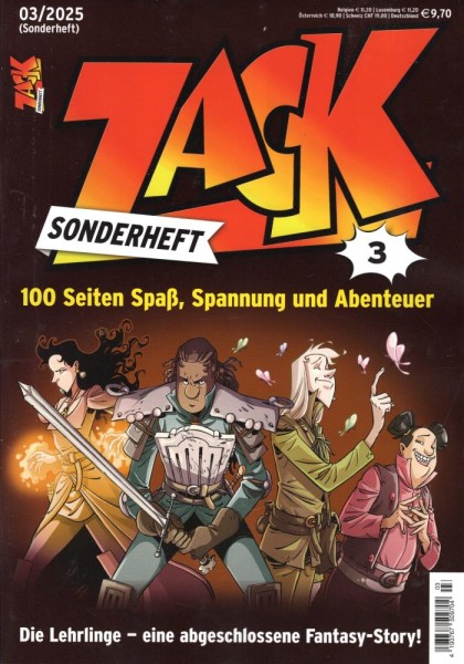 Zack Sonderheft 3, Zack Edition