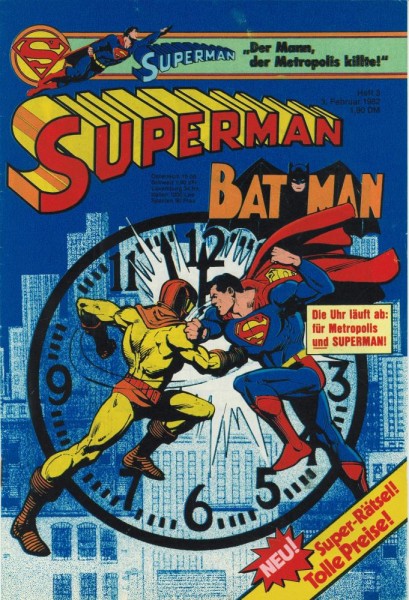 Superman 1982/ 3 (Z1), Ehapa