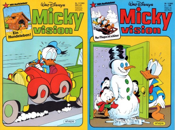Mickyvision 2. Serie 1983 / 1-12 (Z1), Ehapa