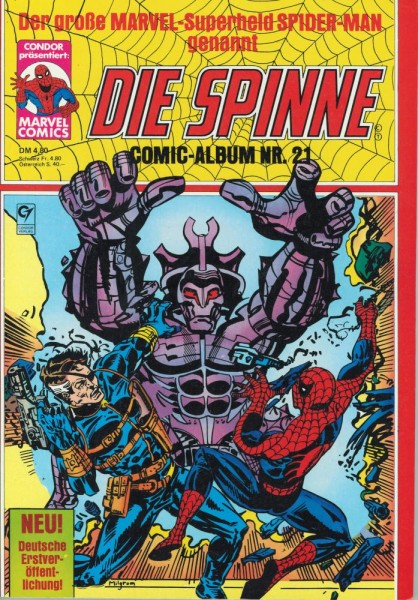 Die Spinne - Comic Album 21 (Z1), Condor