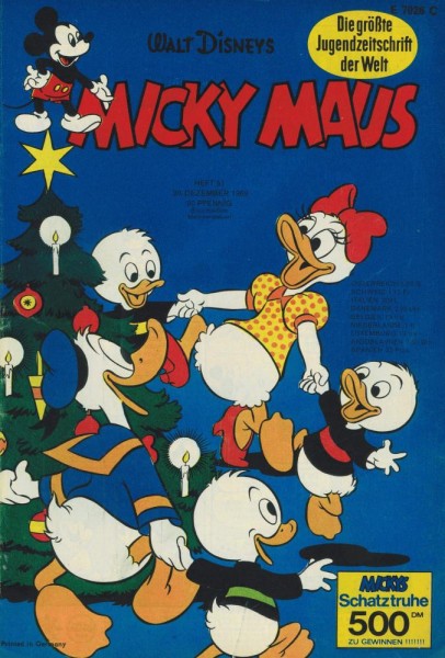 Micky Maus 1969/ 51 (Z1-2), Ehapa
