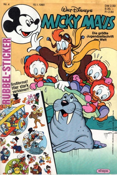 Micky Maus 1990/ 4 (Z1-2/2), Ehapa