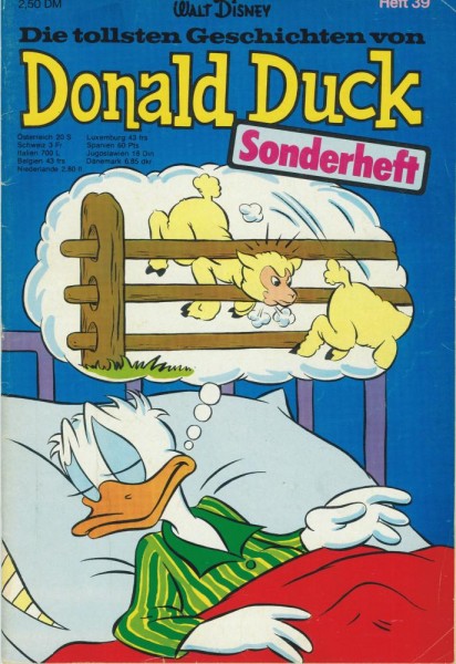 Die tollsten Geschichten von Donald Duck Sonderheft 39 (Z1-2), Ehapa