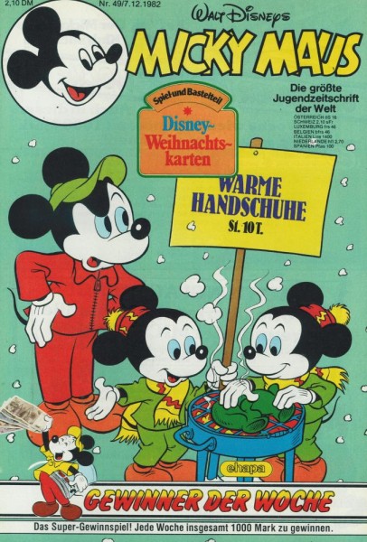 Micky Maus 1982/ 49 (Z0-1), Ehapa