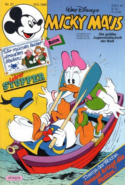 Micky Maus 1985/ 21 (Z0-1), Ehapa