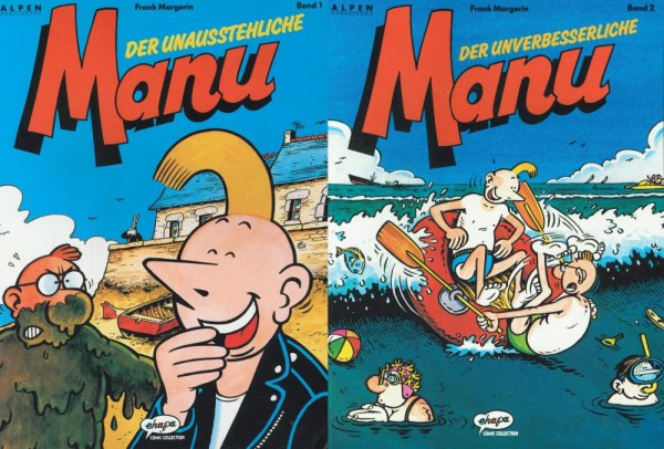 Der unausstehliche Manu 1-2 (Z1), Ehapa