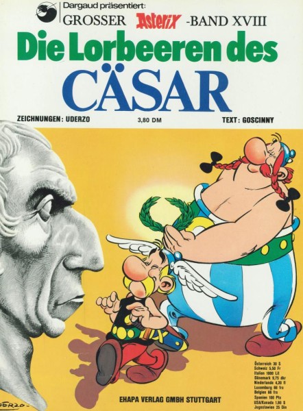 Asterix 18 (Z1, 1. Auflage), Ehapa