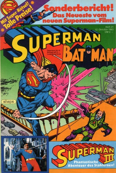 Superman 1983/ 21 (Z1), Ehapa