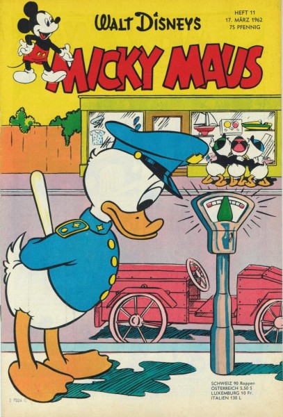 Micky Maus 1962/ 11 (Z1), Ehapa