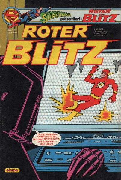 Roter Blitz 1982/ 6 (Z1), Ehapa