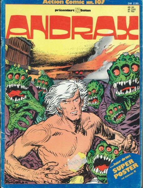 Action Comic Album 107 - Andrax (Z2), Gevacur