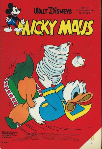 Micky Maus 1963/ 47 (Z1-2, Sm), Ehapa