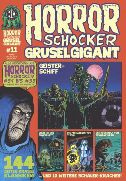 Horror Schocker Grusel Gigant 11, Weissblech