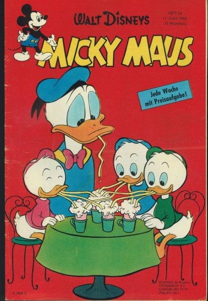 Micky Maus 1960/ 24 (Z1-2), Ehapa