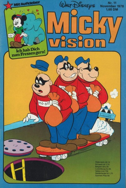 Mickyvision 2. Serie 1978 / 11 (Z1), Ehapa