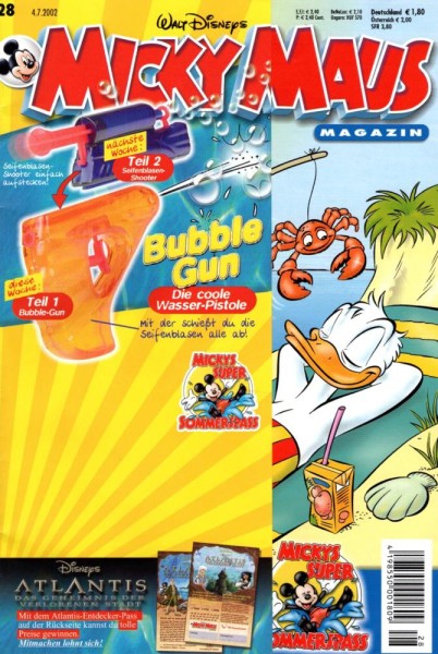 Micky Maus 2002/ 28 (Z0-1), Ehapa