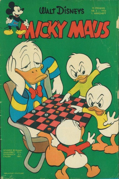 Micky Maus 1956/ 5 (Z1-2, R), Ehapa