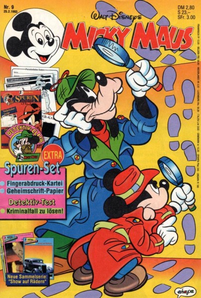Micky Maus 1993/ 9 (Z0-1), Ehapa