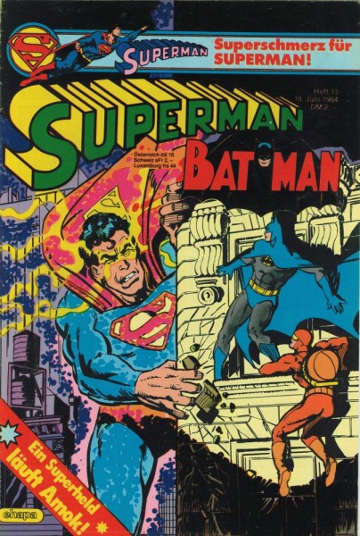Superman 1984/ 13 (Z1-, Sm), Ehapa