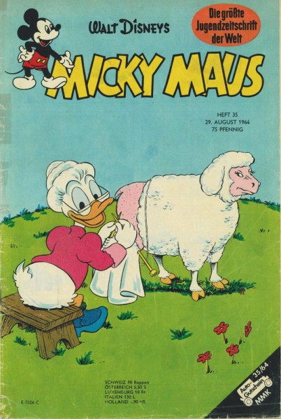 Micky Maus 1964/ 35 (Z2), Ehapa
