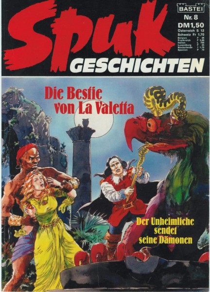 Spuk Geschichten 8 (Z1), Bastei