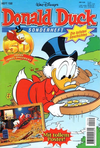 Die tollsten Geschichten von Donald Duck Sonderheft 150 (Z1), Ehapa