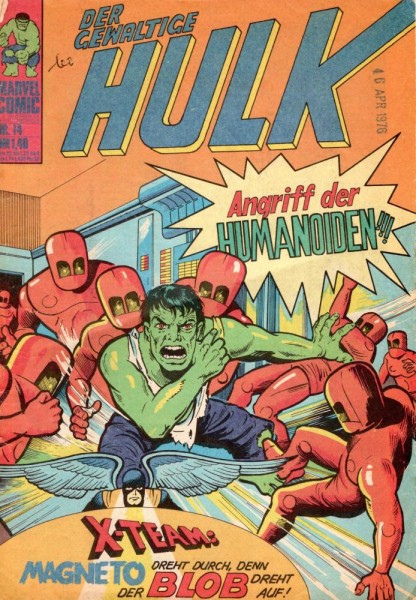 Hulk 14 (Z1-2, Sz), Williams