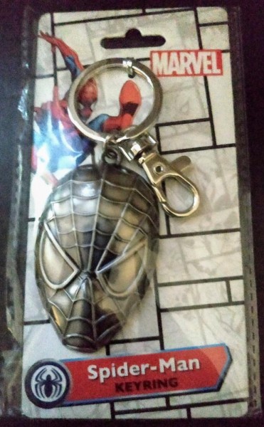 Marvel Schlüsselanhänger Motiv 4: Spider-Man Maske Metall