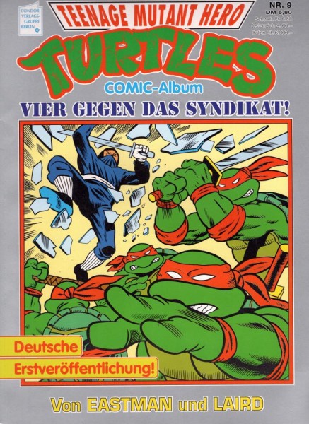 Teenage Mutant Hero Turtles Comic-Album 9 (Z1), Condor
