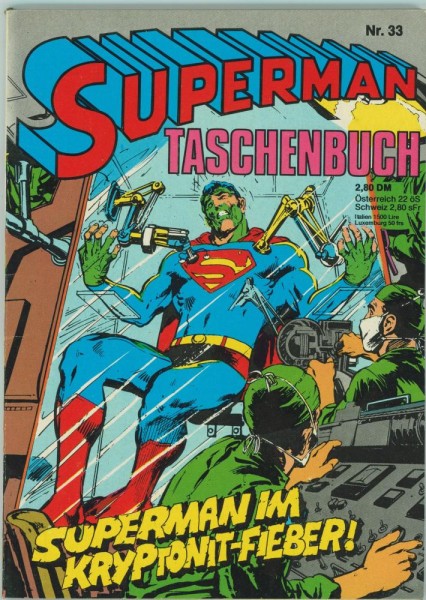 Superman Taschenbuch 33 (Z1), Ehapa