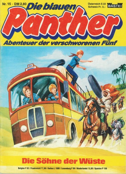 Die blauen Panther 15 (Z1-), Bastei