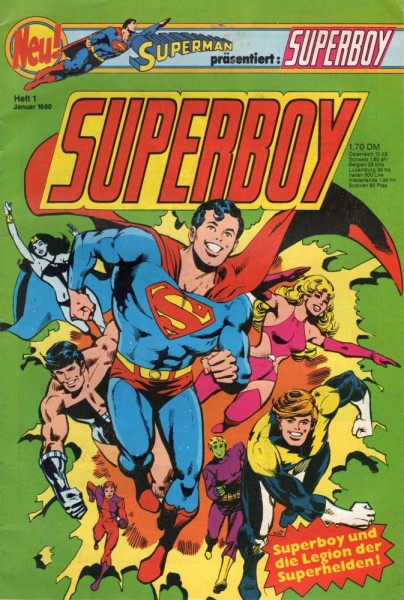 Superboy 1980/ 1 (Z1, Sm), Ehapa
