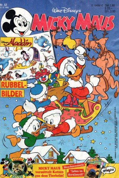 Micky Maus 1993/ 52 (Z1), Ehapa