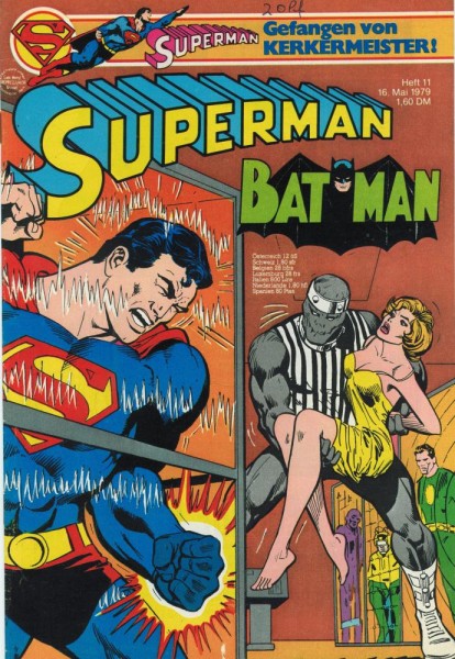 Superman 1979/ 11 (Z1, Sm, Sz), Ehapa