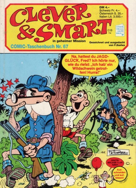 Clever & Smart Taschenbuch 67 (Z1, 1. Auflage), Condor