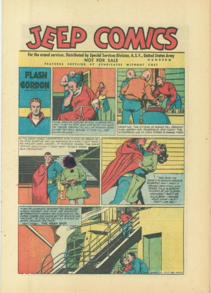 Jeep Comics 31 (Z1-2, Sz), A.S.F. United States Army