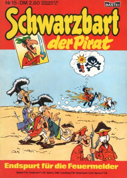 Schwarzbart der Pirat 15 (Z1), Bastei