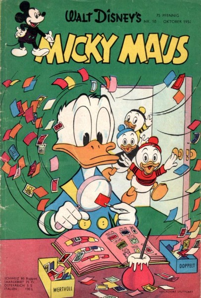 Micky Maus 1954/ 10 (Z1-2), Ehapa
