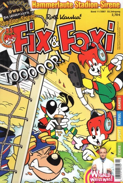 Fix und Foxi 55. Jg. 11 (Z0), Tigerpress