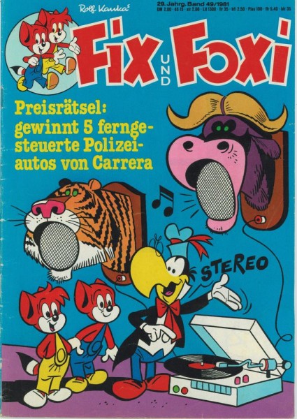 Fix und Foxi 29. Jg. 49 (Z1-2), Pabel