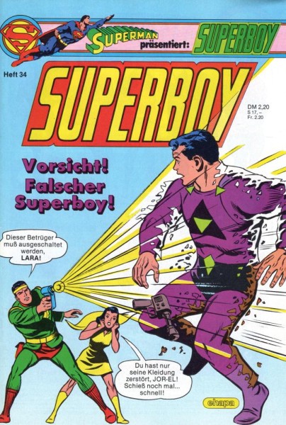 Superboy 1984/ 34 (Z0), Ehapa