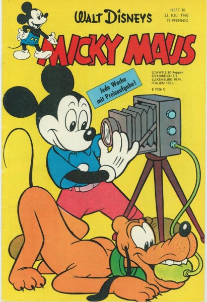 Micky Maus 1960/ 30 (Z1), Ehapa