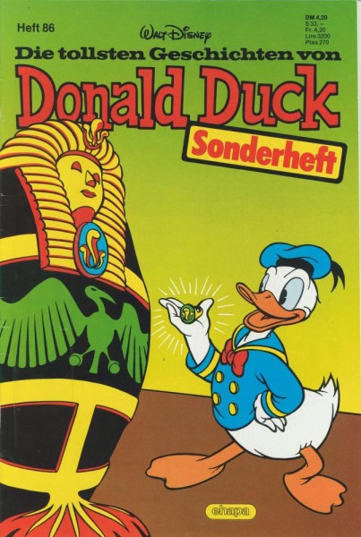 Die tollsten Geschichten von Donald Duck Sonderheft 86 (Z0-1), Ehapa