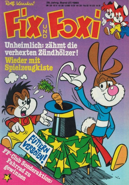 Fix und Foxi 28. Jg. 27 (Z0-1), Pabel