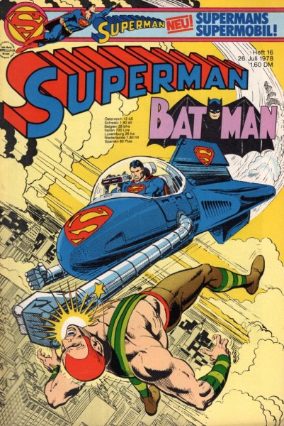 Superman 1978/ 16 (Z1), Ehapa