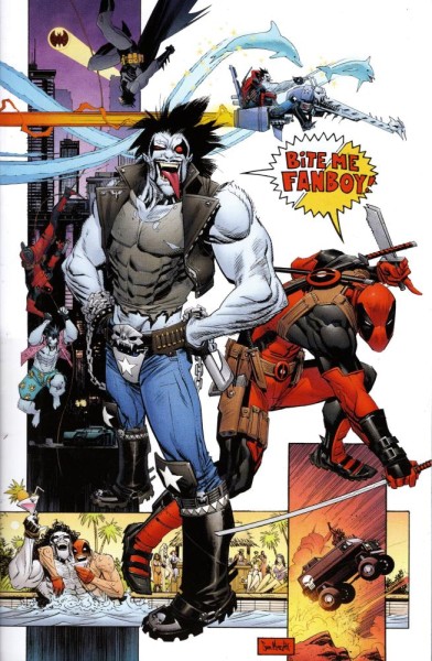 Batman/Deadpool Variant-Cover 6, Panini