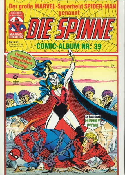 Die Spinne - Comic Album 39 (Z1), Condor